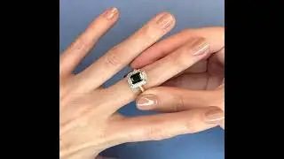 Tourmaline And Diamond Ring 100159 7