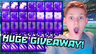 HUGE GIVEAWAY TIME!!!! [ALL CONSOLES]  - ROCKET LEAGUE!!