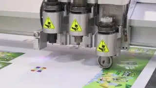 UV Printer together with Digital Cutter!