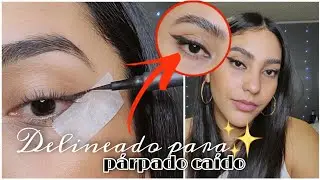 Delineado para párpado caído❤//Rociovrocha ⭐