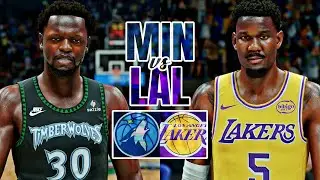 &laquo;Тимбервулвз&raquo; против &laquo;Лейкерс&raquo; | NBA 2K26 (PS5 PRO) [4K60]