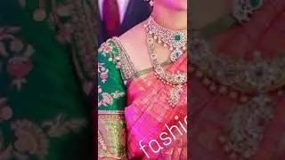 Silk thread bridal bangles set - red - green - engazement set