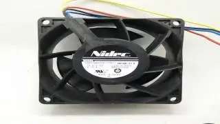 NIDEC 808038mm V80E14MS2A3 57A611 13.6V 0.16A 4Wire Cooling Fan 8cm 239D141