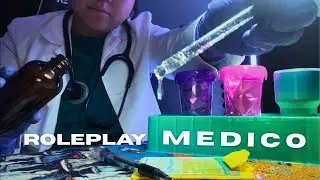 ASMR-Roleplay Medico🩺EXAMEN MÉDICO PRUEBA DE ALERGIAS⚕️🤧 