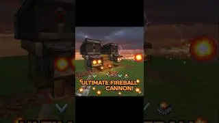 This Cannon is INSANE! 🤯|| Minecraft #shorts #minecraft #denzelwashington #denzel #washington #yosho