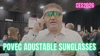 Взгляните на регулируемые солнцезащитные очки POVEC.