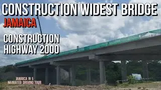 Construction Widest Bridge in Jamaica