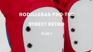 Rodilleras Pro Tec street retro