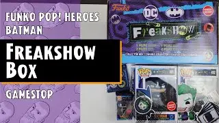 Batman & Joker - Box Freakshow GameStop Funko Pop // Just One Pop Showcase
