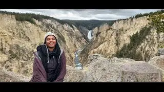 USA: DAY TWO IN YELLOWSTONE NATIONAL PARK! CHASING WATERFALLS |GRAND CANYON |PETRIFIED TREE