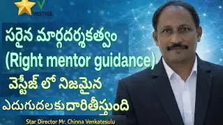 &ldquo;Right Guidance Leads to Real Growth &ndash; Star Director Mr. Chinna Venkatesulu | Vestige Journey&rdquo;