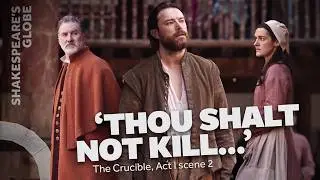 Reverend Hale questions John Proctor | Act I scene 2 | The Crucible (2025)