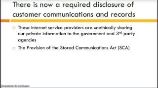 Demanded Increase in Safeguards on Internet Privacy