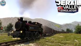 Derail Valley - Hauling 400 Tons of Logs with a Steam Train (S060)! #128