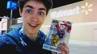 Getting Golden Mario Amiibo at Midnight!
