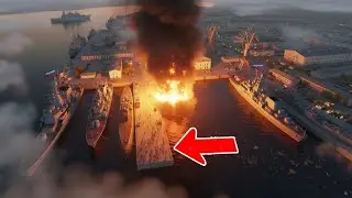 Ukraine&rsquo;s Long-Range Strike Obliterated Russia&rsquo;s Missile Ship in Port | militaria