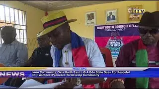 Ikoro community sues for peaceful co-existence, promises to develop community