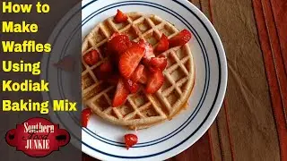 How to make Waffles using Kodiak Baking Mix