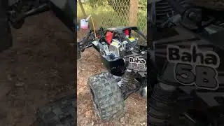 Rovan baja break in process 36cc engine sounds awesome #car #rc #rcshorts #shorts #rovanbaja