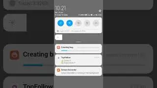 creating bug report notification