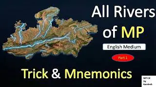 Complete River System of MP (English) | Maps & Tricks | MPPSC Prelims 2026