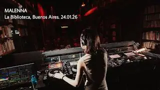 MALENNA &ndash; Opening Set for Armina | La Biblioteca, Buenos Aires. 24.01.26