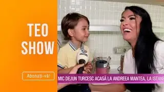 Teo Show - Cum arata o dimineata din viata Andreei Mantea! Imagini din culisele 
