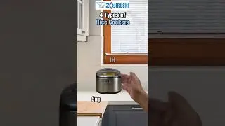 Top 4 Rice Cooker Types #zojirushi #shorts