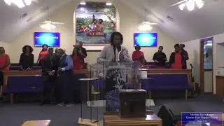 Minister David Grant preach at Greater Love Baptist church on 11/16/2025, Austin, Texas.