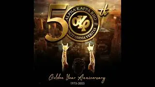 50th Anniversary Alpha kappa rho | Music 1973 2023🔔
