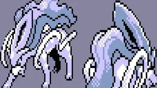 Shiny Suicune after only 880 encounters !! in pokemon Crystal vc
