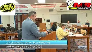 Laurel Highlands School Board Meeting 1/21/26