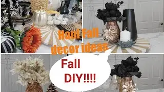 New*Transition to FALL Home DECOR//DIY FALL ACCESSORIES//HAULTour#blingonthefall#homedecorluxeclub