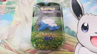 Pok&eacute;mon GO Snorlax Mini Tin Opening