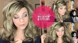 The Wig Company NEW KYLIE Wig Review | BEFORE & AFTER Styling | Collab w/ The Wig Company