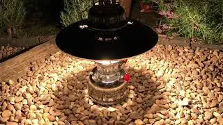 Anchor lantern, with and without Petromax top reflector