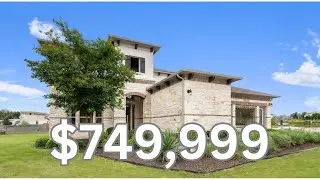 Tour Luxury Lantana Model Home in Leander, TX | Larkspur community by Milestone