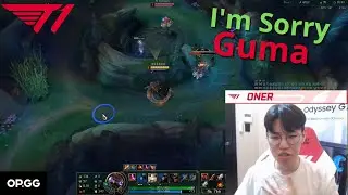 Oner Can't Stop Bullying Gumayusi IN THE JUNGLE