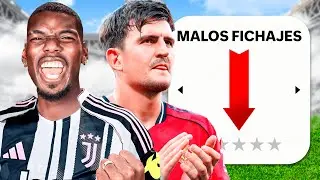 &iexcl;Cre&eacute; Un Equipo De Malos Fichajes!