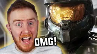 HALO TV SHOW OFFICIAL TRAILER REACTION - IT LOOKS AMAZING!