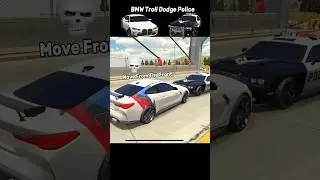 BMW Troll Police☠️ Car Parking Multiplayer #mixtape #troll #bmw #police #trollface