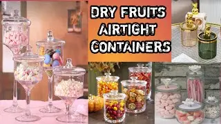AIRTIGHT Dry Fruits Jars | AIRTIGHT Dry Fruits Box | DRY Fruit Tray | Food Storage