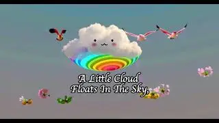 Up in the Sky - A Magical Cloud Rhyme for Kids | #learning #video #rhymes #kids #nurseryrhymes