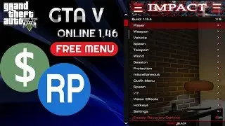 GTA V Online 1.46 New Impact Mod Menu PC June 2019 + Free Download