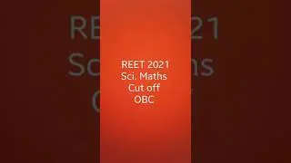 REET 2021 SCIENCE MATHS EXPECTED CUT OFF OBC