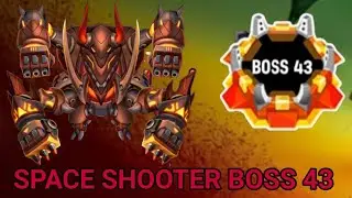 space shooter boss 43 | new boss 43  | rocket studio | brown 2k2 gaming