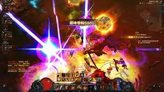 Diablo 3 S32 4 man GR150 1:15 rank 3 world/暗黑破壞神3 32賽季 4人150 1分15 世界第三