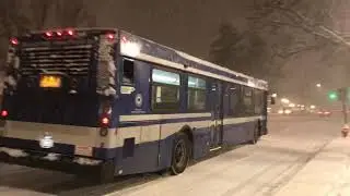 CTtransit #716 struggling up a hill in West Hartford, CT