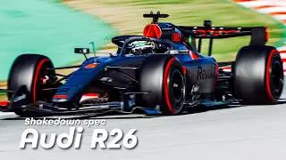 F1 2026: Audi R26 shakedown first impressions