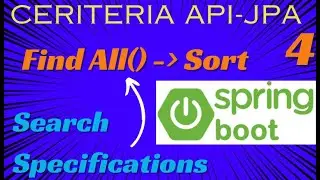Sort Results from Specifications in Criteria Api SpringBoot | Specifications SpringData JPA